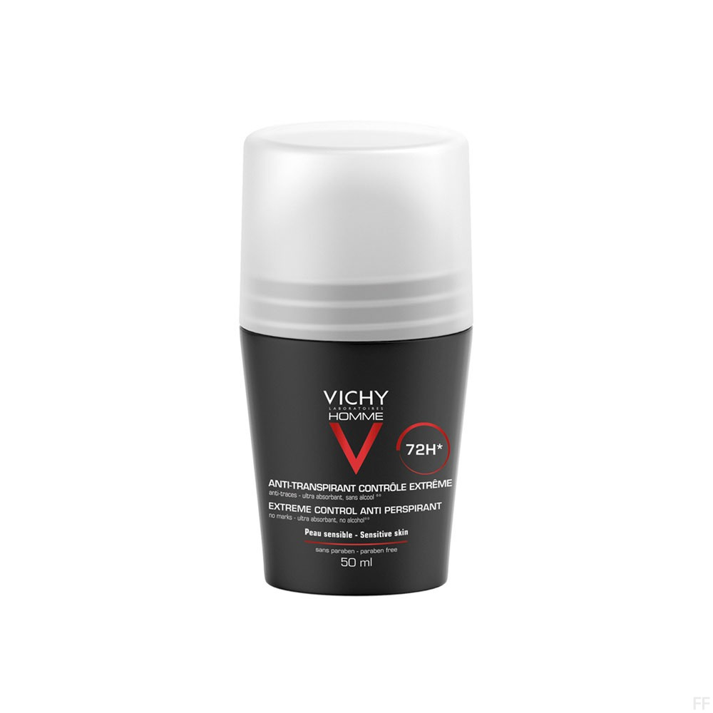 Vichy Homme Desodorante Antitranspirante Control Extremo 72h 50 ml