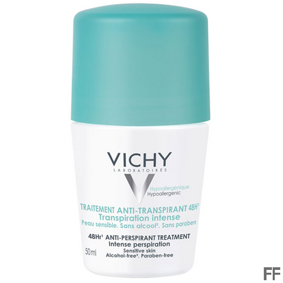 Vichy Desodorante Tratamiento Anti-transpirante 48h Transpiración intensa Roll on 50 ml