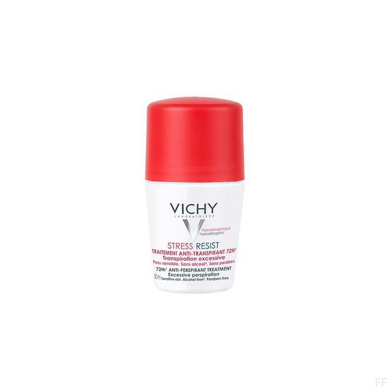 Vichy Desodorante Antitranspirante intensivo 72h Stress Resist Roll on