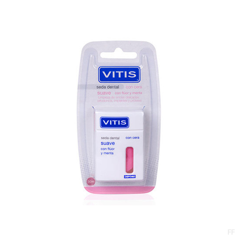 Vitis Seda Dental Suave Encías delicadas 50 m