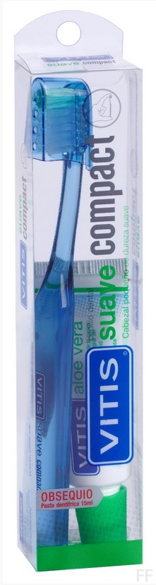 Vitis Cepillo dental Suave Compact 1 unidad