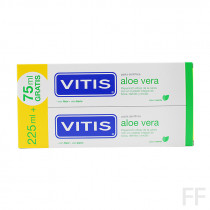 Duplo Vitis Aloe Vera Pasta dentífrica sabor menta 2 x 150 ml