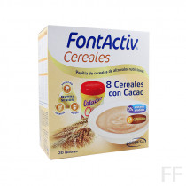 FontActiv Cereales / 8 Cereales con Cacao 20 raciones