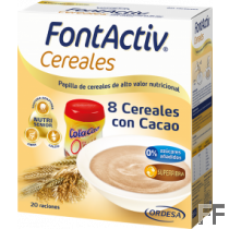FontActiv Cereales / 8 Cereales con Cacao (20 raciones)