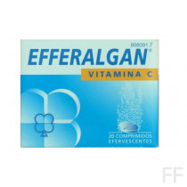 EFFERALDOL VITAMINA C 20 COMPRIMIDOS EFERVESCENT