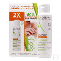 Duplo Aderma Exomega Gel limpiador emoliente / 2 x 500 ml