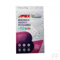 Apex Mascarilla Higiénica Kids 10-12 Años 