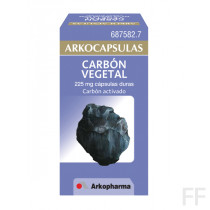 Arkocápsulas Carbón Vegetal