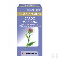 Arkocápsulas Cardo Mariano Silybum marianum