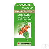 Arkocápsulas Guarana Paullinia cupana