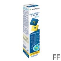 Arkopharma Magnesio + Vit B6 Sabor cítricos 21 comprimidos efervescentes