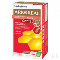 Arko Jalea Real + Ginseng 20 Amp x 15 ml