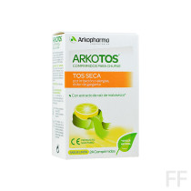 Arkotos Tos seca Sabor limón 24 comprimidos para chupar Arkopharma