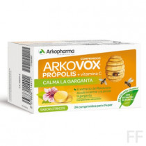 Arkovox Própolis + Vitamina C Sabor Cítricos 24 comprimidos / Arkopharma