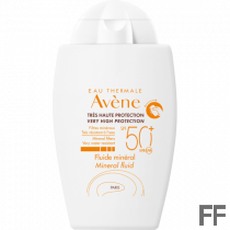 Avene Fluido Mineral SPF50+ Pieles intolerantes 40 ml