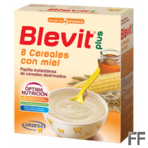 Blevit Plus 8 cereales con miel