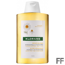 Klorane Champú Camomila para cabello rubio 400 ml