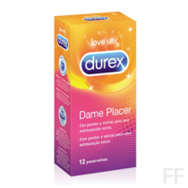Durex Preservativo Dame Placer 12 Ud