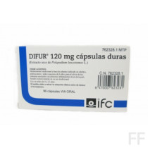 DIFUR (120 MG 96 CAPSULAS )