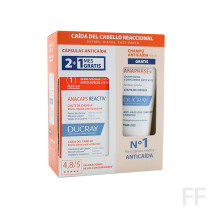 Ducray Anacaps Reactiv Complemento alimenticio 60 + 30 cápsulas