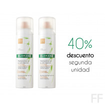 Duplo Klorane Champú Seco con COLOR Leche de Avena Extrasuave 2 x 150 ml
