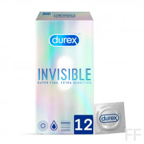 Durex Invisible Extra Sensitivo 12 preservativos