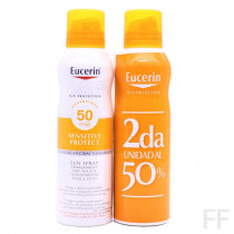Duplo Eucerin Sun Spray Transparente Dry Touch Sensitive Protect SPF50