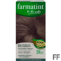 Farmatint Gel Coloración permanente 5N Castaño claro