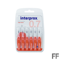 Interprox Super Micro Cepillo interdental 0,7 6 unidades
