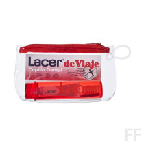 Lacer Cepillo dental de viaje + pasta mini