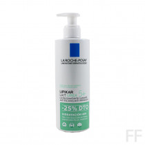 Lipikar Lait Urea 5+ Loción calmante antiescamas 400 ml + REGALO Gel AP+ La Roche Posay