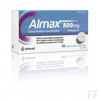 Almax 60 comprimidos masticables