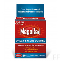 MegaRed Omega-3 Aceite de Krill 60 uds