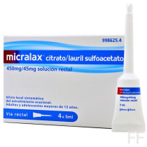 Micralax 4 microenemas de 5 ml