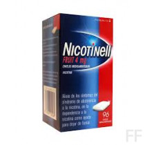 NICOTINELL FRUIT (4 MG 96 CHICLES MEDICAMENTOSOS