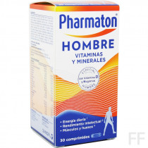 Pharmaton Hombre Vitaminas y minerales 30 comprimidos