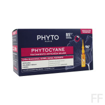 Phytocyane Tratamiento Anticaída Reaccional MUJER 12 ampollas