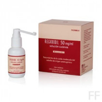 REGAXIDIL (50 MG/ML SOLUCION CUTANEA 2 FRASCOS 6