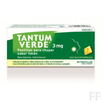 Tantum verde pastillas limón
