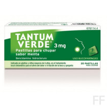 Tantum verde pastillas menta