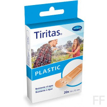 Hartmann Tiritas Plastic 20 uds (19 x 72 mm)