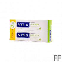 Vitis Aloe Vera Pasta Dentrífica Manzana 2 x 150 ml