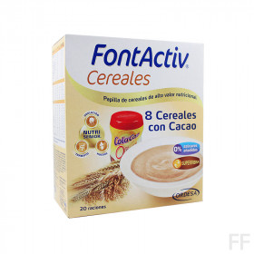FontActiv Cereales / 8 Cereales con Cacao (20 raciones)