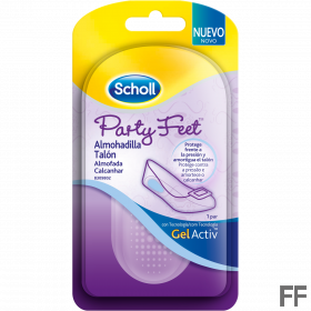 Party Feet / Almohadilla talón Gel Activ - Scholl (1 par)