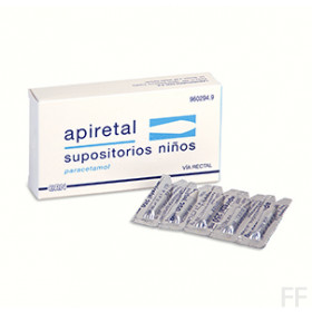 APIRETAL NIÑOS (250 MG 5 SUPOSITORIOS )