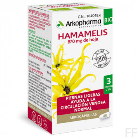 Arkocápsulas Hamamelis Bio Arkopharma 45 Cápsulas