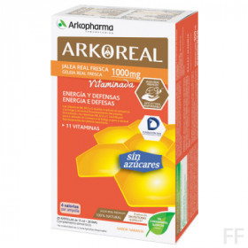 ARKOREAL JALEA REAL VITAMINADA SIN AZUCAR 20A.