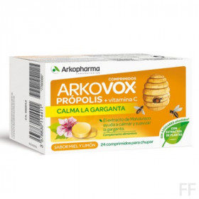 ARKOVOX PROPOLIS VIT C (MIEL LIMON) 24 COMP