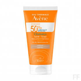 Avene Solar Cleanance CON COLOR Ultraligero SPF50+ 50 ml