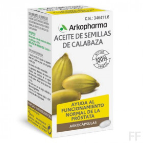 Arkocápsulas Aceite de semillas de calabaza Arkopharma 50 cápsulas